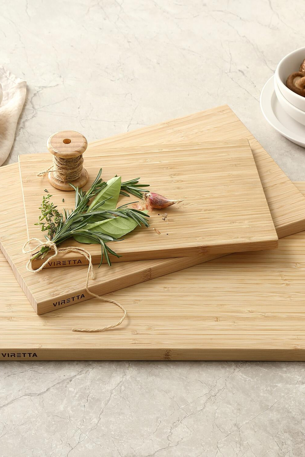 Bambus skærebræt - L38 cm